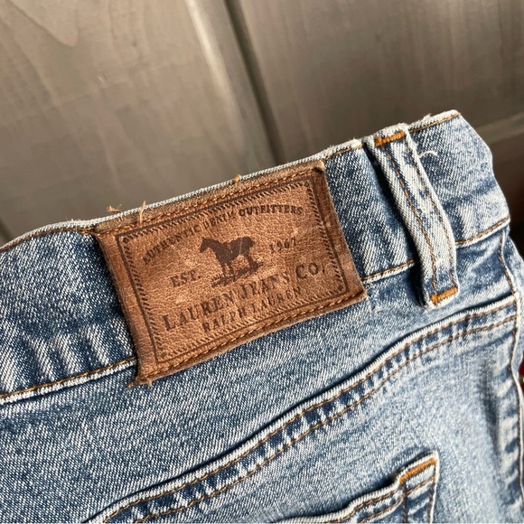 Vintage Ralph Lauren Denim Jeans cotton spandex stretch relaxed‎ straight 12P - Picture 5 of 5
